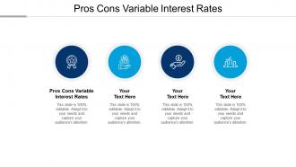 Pros cons variable interest rates ppt powerpoint presentation show rules cpb