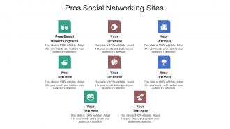 Pros social networking sites ppt powerpoint presentation pictures design ideas cpb