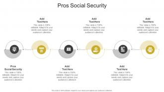Pros Social Security In Powerpoint And Google Slides Cpb