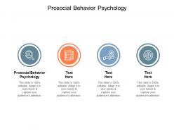 Prosocial behavior psychology ppt powerpoint presentation infographic template portfolio cpb