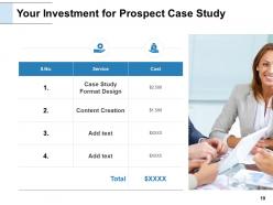 Prospect case study proposal powerpoint presentation slides