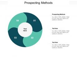 Prospecting methods ppt powerpoint presentation layouts picture cpb