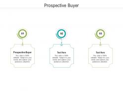 Prospective buyer ppt powerpoint presentation styles shapes cpb