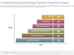 Prospective equity and strategic partners powerpoint shapes