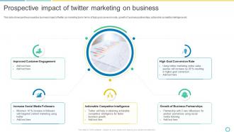Prospective Impact Of Twitter Marketing On Business Social Media Marketing Using Twitter