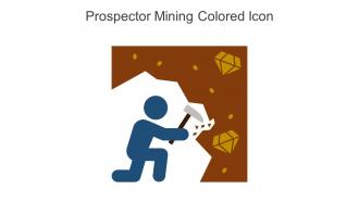 Prospector Mining Colored Icon In Powerpoint Pptx Png And Editable Eps Format