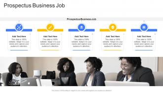 Prospectus Business Job In Powerpoint And Google Slides Cpb