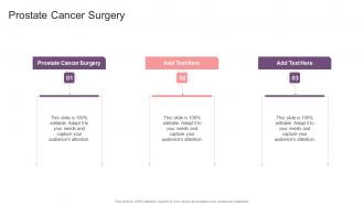 Prostate Cancer Surgery In Powerpoint And Google Slides Cpb