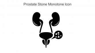 Prostate Stone Monotone Icon In Powerpoint Pptx Png And Editable Eps Format