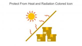Protect From Heat And Radiation Colored Icon In Powerpoint Pptx Png And Editable Eps Format