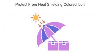 Protect From Heat Shielding Colored Icon In Powerpoint Pptx Png And Editable Eps Format