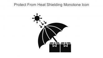 Protect From Heat Shielding Monotone Icon In Powerpoint Pptx Png And Editable Eps Format