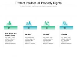 Protect intellectual property rights ppt powerpoint presentation ideas mockup cpb