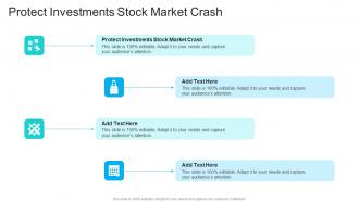 Protect Investments Stock Market Crash In Powerpoint And Google Slides Cpb