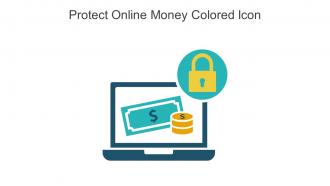 Protect Online Money Colored Icon In Powerpoint Pptx Png And Editable Eps Format