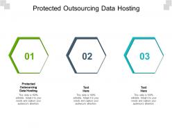 Protected outsourcing data hosting ppt powerpoint presentation slides outline cpb