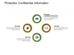 Protection confidential information ppt powerpoint presentation model visuals cpb