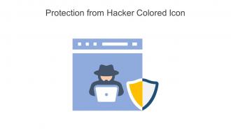 Protection From Hacker Colored Icon In Powerpoint Pptx Png And Editable Eps Format