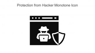 Protection From Hacker Monotone Icon In Powerpoint Pptx Png And Editable Eps Format