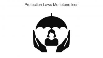 Protection Laws Monotone Icon In Powerpoint Pptx Png And Editable Eps Format