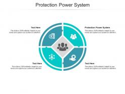 Protection power system ppt powerpoint presentation file background cpb