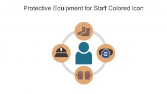 Protective Equipment For Staff Colored Icon In Powerpoint Pptx Png And Editable Eps Format