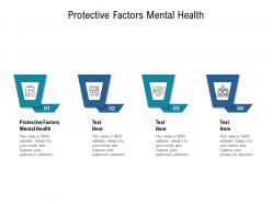Protective factors mental health ppt powerpoint presentation inspiration aids cpb