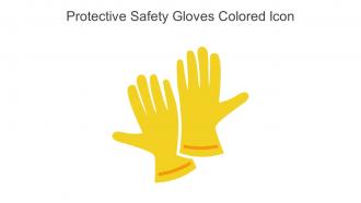 Protective Safety Gloves Colored Icon In Powerpoint Pptx Png And Editable Eps Format