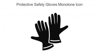Protective Safety Gloves Monotone Icon In Powerpoint Pptx Png And Editable Eps Format