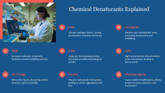 Protein Denaturation And Its Effects PPT PowerPoint AT Slides Idea