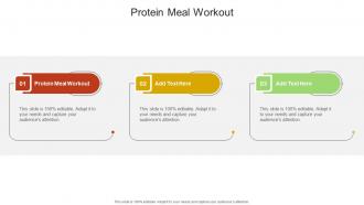 Protein Meal Workout In Powerpoint And Google Slides Cpb