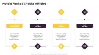Protein Packed Snacks Athletes In Powerpoint And Google Slides Cpb
