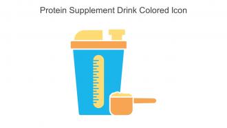 Protein Supplement Drink Colored Icon In Powerpoint Pptx Png And Editable Eps Format