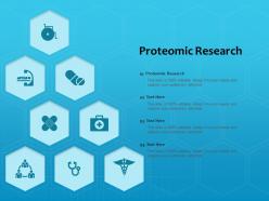 Proteomic research ppt powerpoint presentation infographic template format ideas