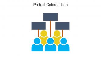 Protest Colored Icon In Powerpoint Pptx Png And Editable Eps Format