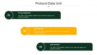 Protocol Data Unit Ppt Powerpoint Presentation Icon Slide Cpb