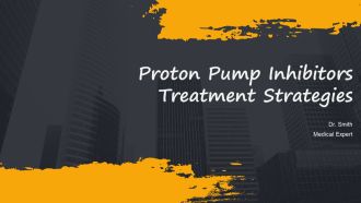 Proton Pump Inhibitors Treatment Strategies PPT Mockup AT