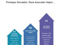 Prototype simulation store associate helper response monitoring customer profiling