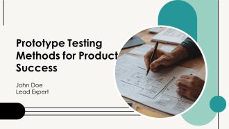 Prototype Testing Methods For Product Success PPT Guidelines AT