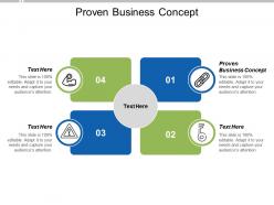 Proven business concept ppt powerpoint presentation professional visuals cpb