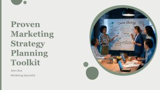 Proven Marketing Strategy Planning Toolkit PPT Mockup AT