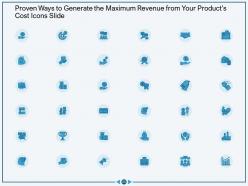 Proven Ways To Generate The Maximum Revenue From Your Products Cost Complete Deck