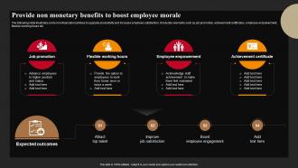 Provide Non Monetary Benefits To Boost Employee Successful Employee Engagement Action Planning