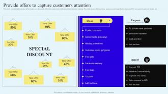 Provide Offers To Capture Customers Attention Direct Response Marketing Campaigns To Engage MKT SS V