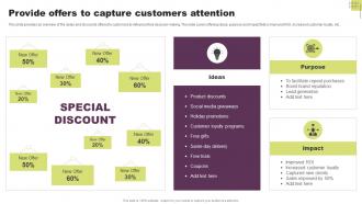 Provide Offers To Capture Customers Attention Guide To Direct Response Marketing