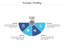 Provider profiling ppt powerpoint presentation outline ideas cpb