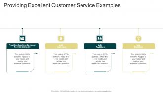 Providing Excellent Customer Service Examples In Powerpoint And Google Slides Cpb