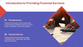 Providing Financial Services Powerpoint Presentation And Google Slides ICP Aesthatic Idea