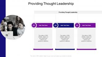 Providing Thought Leadership In Powerpoint And Google Slides Cpb