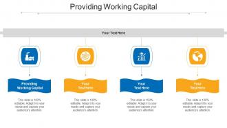 Providing Working Capital Ppt Powerpoint Presentation Layouts Guide Cpb